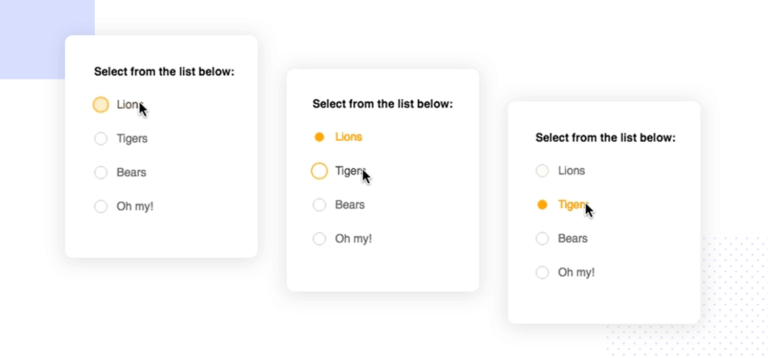 Radio Button Design Strategies