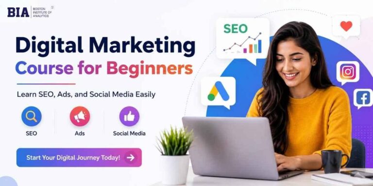 Digital Marketing Course for Beginners: Learn SEO, Ads, and Social Media Easily